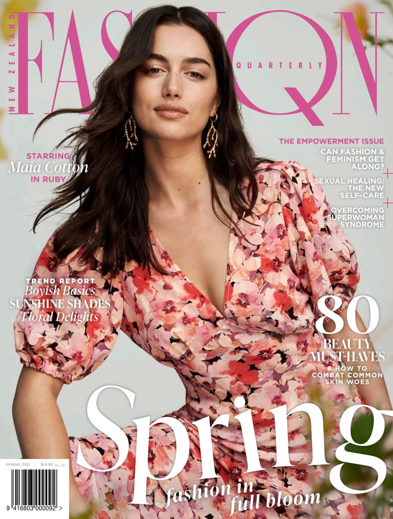  featured on the Fashion Quarterly cover from March 2021