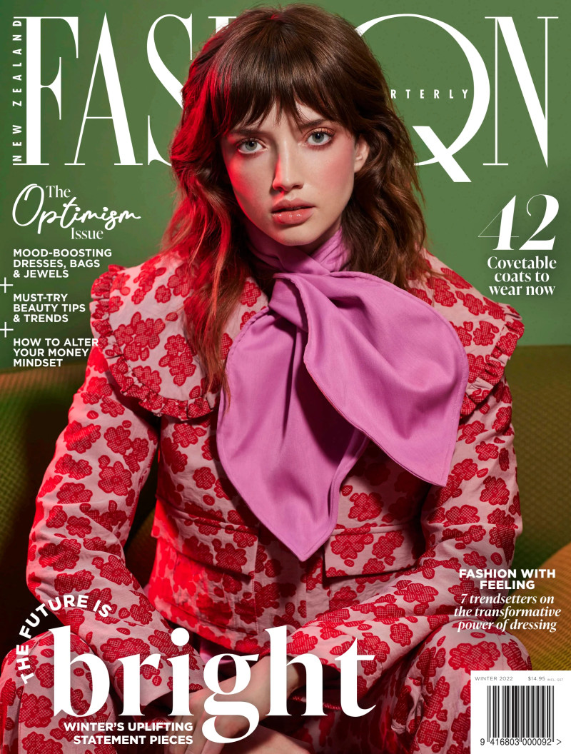  featured on the Fashion Quarterly cover from December 2022