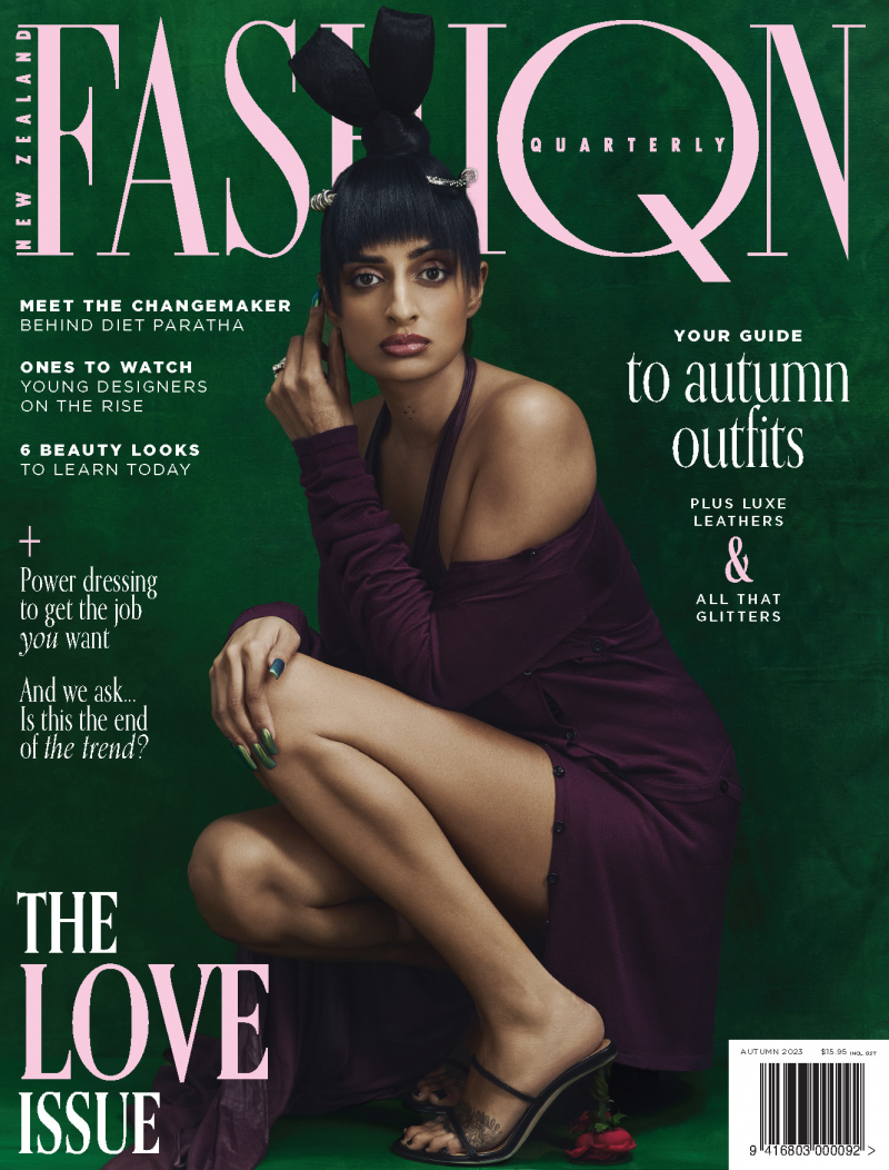  featured on the Fashion Quarterly cover from September 2023