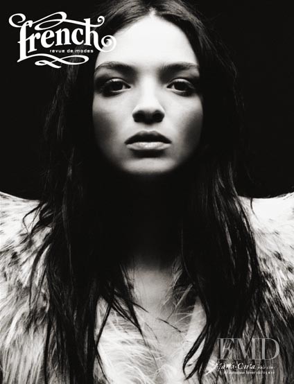 Mariacarla Boscono featured on the French Revue De Modes cover from October 2002