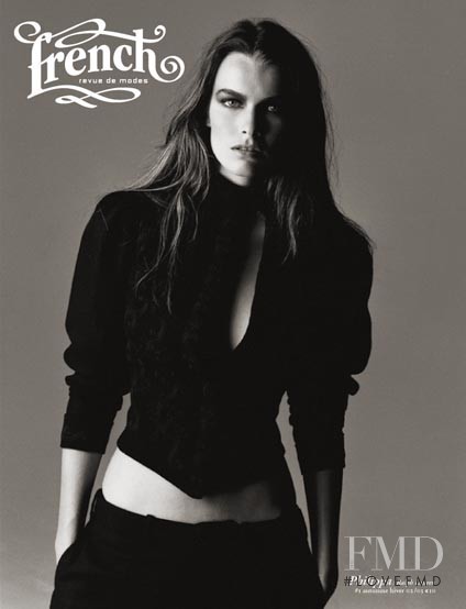 Filippa Hamilton featured on the French Revue De Modes cover from October 2002