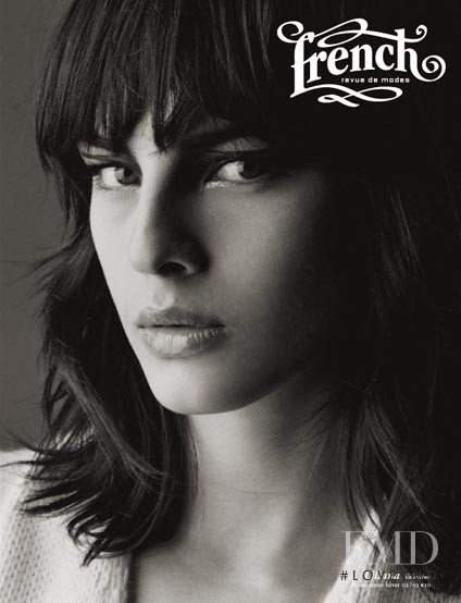 Liliana Dominguez featured on the French Revue De Modes cover from October 2002