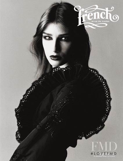 Eugenia Volodina featured on the French Revue De Modes cover from October 2002