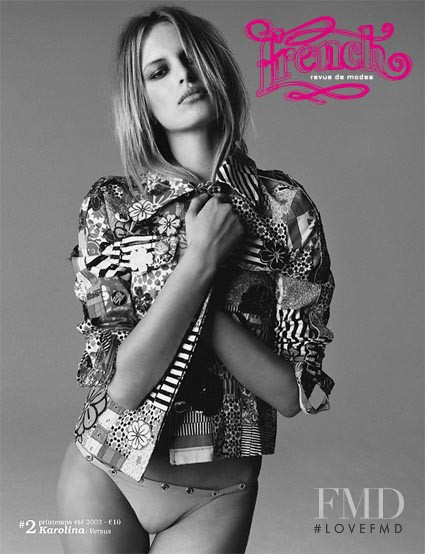 Karolina Kurkova featured on the French Revue De Modes cover from March 2003