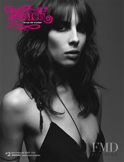 Jamie Bochert featured on the French Revue De Modes cover from March 2003