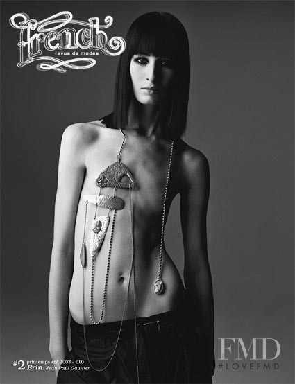 Erin O%Connor featured on the French Revue De Modes cover from March 2003