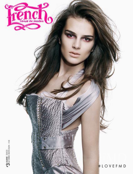 Liliane Ferrarezi featured on the French Revue De Modes cover from September 2003