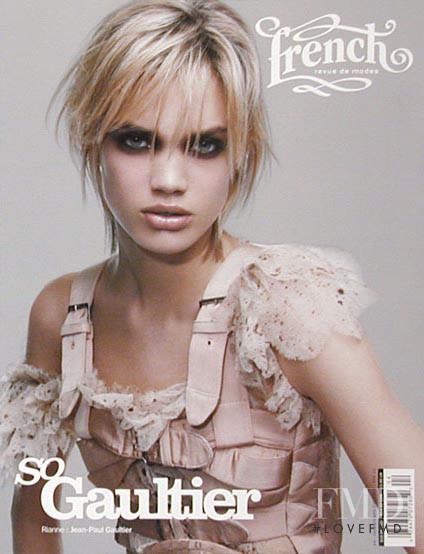 Rianne ten Haken featured on the French Revue De Modes cover from March 2004