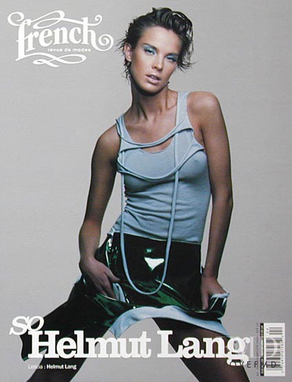 Leticia Birkheuer featured on the French Revue De Modes cover from March 2004
