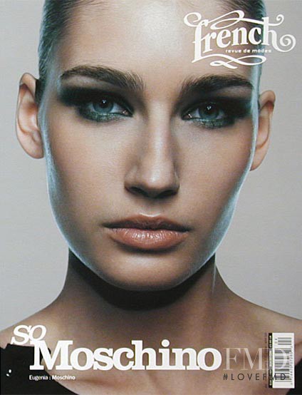 Eugenia Volodina featured on the French Revue De Modes cover from March 2004