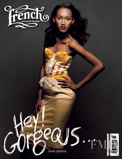 Jaunel McKenzie featured on the French Revue De Modes cover from September 2004
