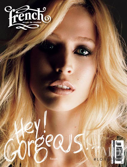Raquel Zimmermann featured on the French Revue De Modes cover from September 2004