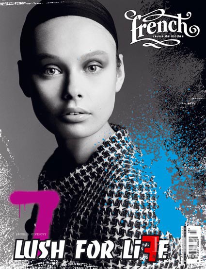  featured on the French Revue De Modes cover from September 2005