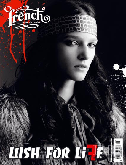  featured on the French Revue De Modes cover from September 2005