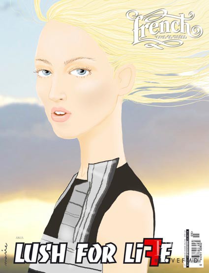  featured on the French Revue De Modes cover from September 2005