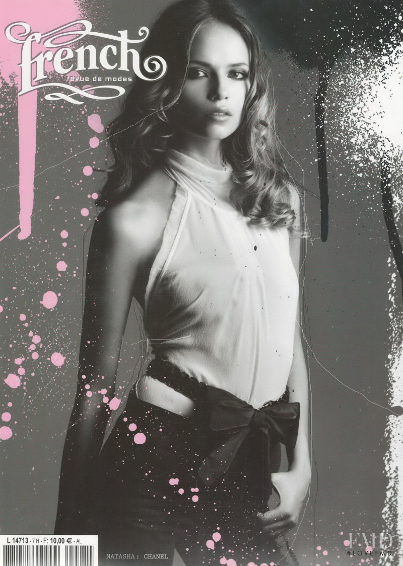 Natasha Poly featured on the French Revue De Modes cover from September 2005