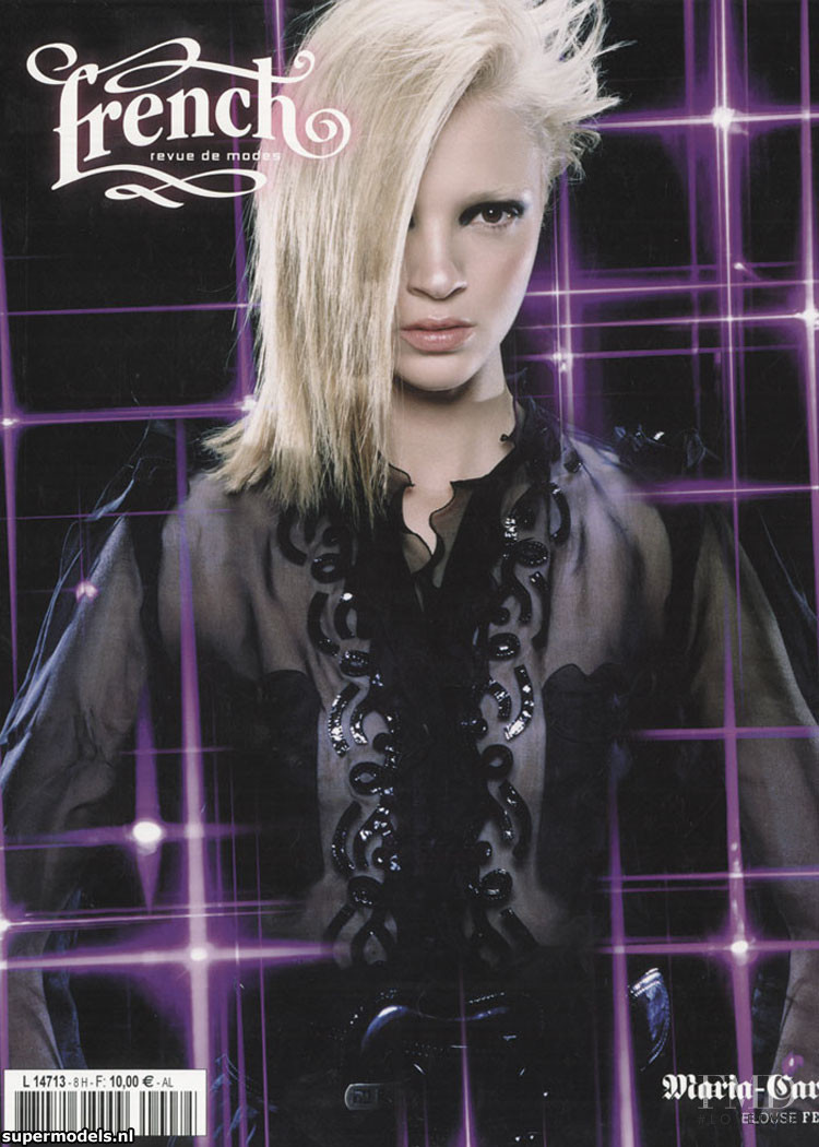 Mariacarla Boscono featured on the French Revue De Modes cover from February 2006