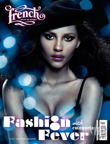 Emanuela de Paula featured on the French Revue De Modes cover from March 2006