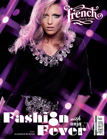 Anja Rubik featured on the French Revue De Modes cover from March 2006