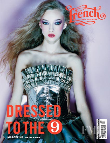 Marcelina Sowa featured on the French Revue De Modes cover from September 2006