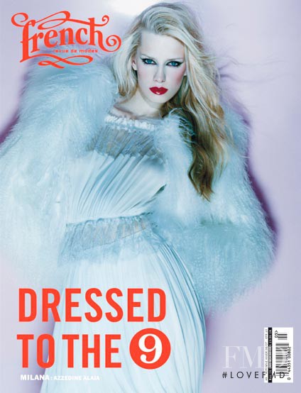 Milana Keller featured on the French Revue De Modes cover from September 2006