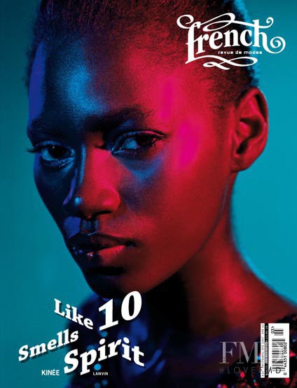 Kinee Diouf featured on the French Revue De Modes cover from March 2007