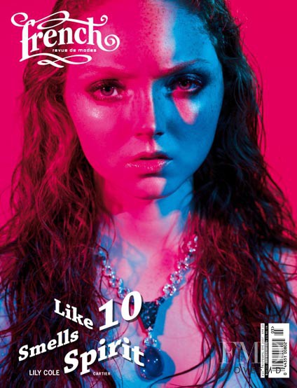 Lily Cole featured on the French Revue De Modes cover from March 2007