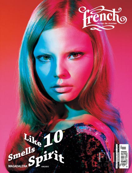 Magdalena Frackowiak featured on the French Revue De Modes cover from March 2007