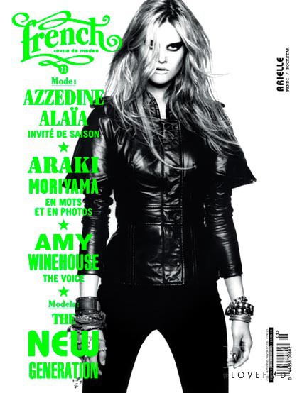 Arielle Pytka featured on the French Revue De Modes cover from September 2007