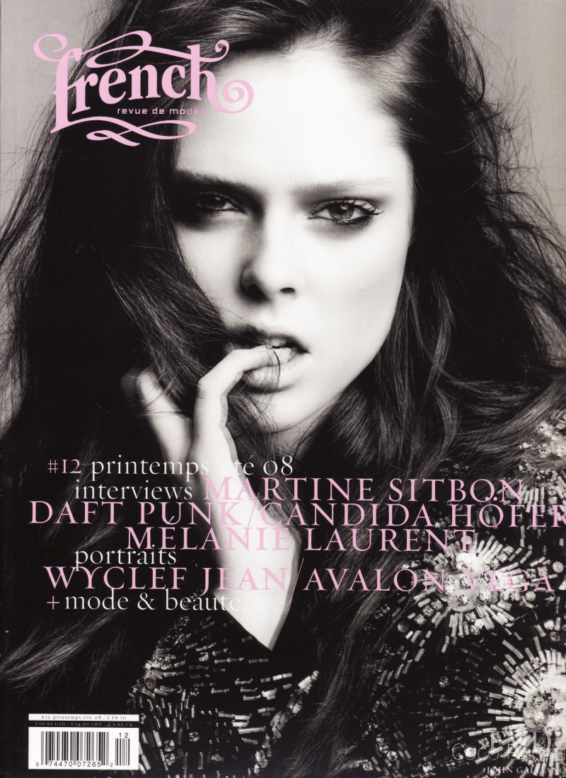 Coco Rocha featured on the French Revue De Modes cover from March 2008