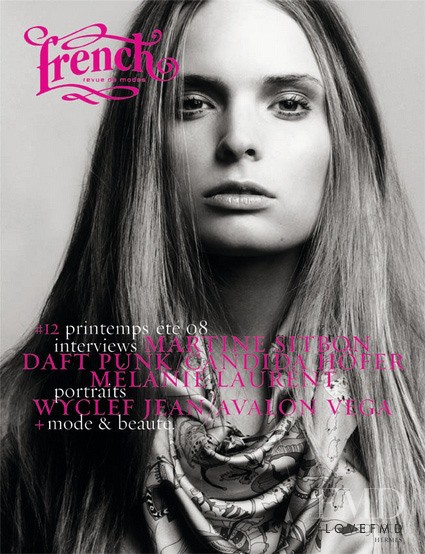 Agnete Hegelund featured on the French Revue De Modes cover from March 2008