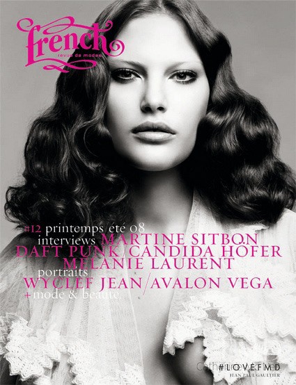 Catherine McNeil featured on the French Revue De Modes cover from March 2008
