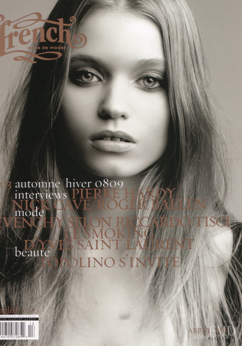 Abbey Lee Kershaw featured on the French Revue De Modes cover from March 2008