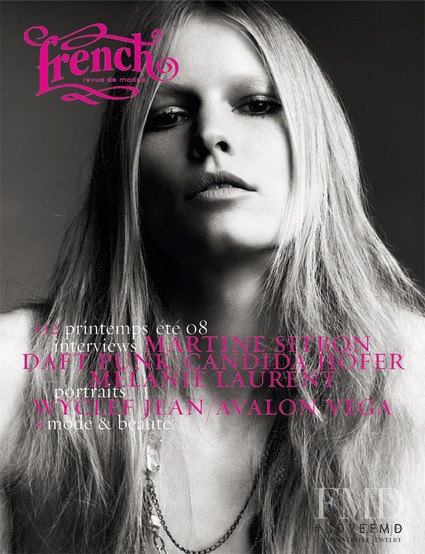 Hartje Andersen featured on the French Revue De Modes cover from March 2008