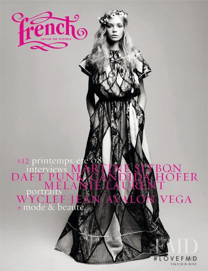 Siri Tollerod featured on the French Revue De Modes cover from March 2008