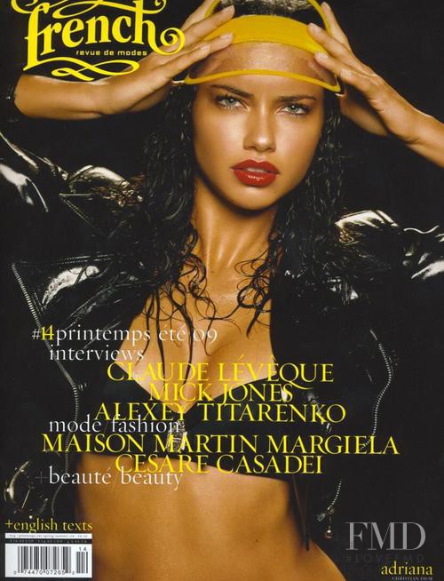 Adriana Lima featured on the French Revue De Modes cover from March 2009