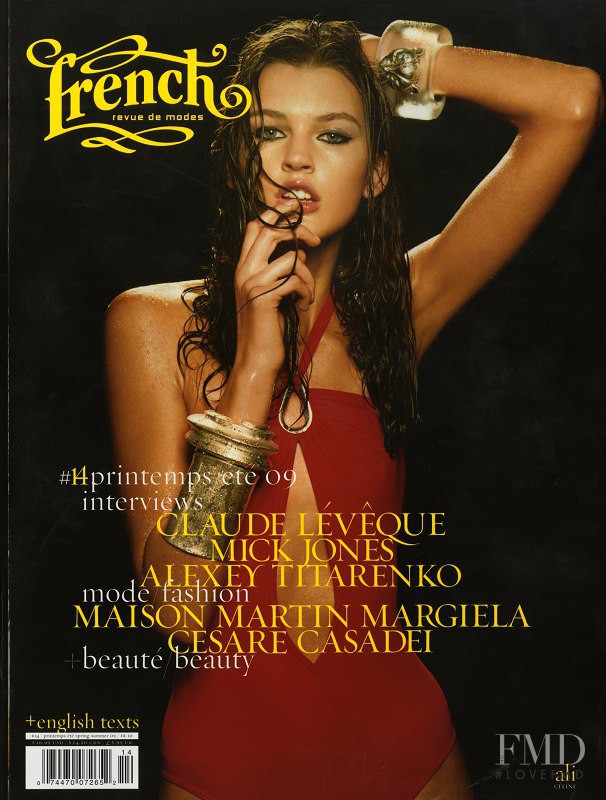 Ali Stephens featured on the French Revue De Modes cover from March 2009