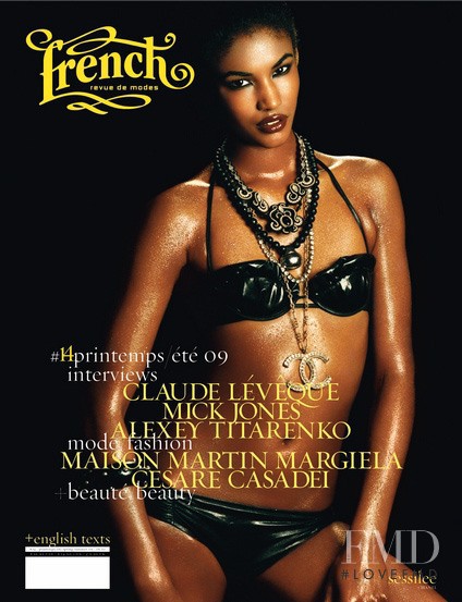 Sessilee Lopez featured on the French Revue De Modes cover from March 2009