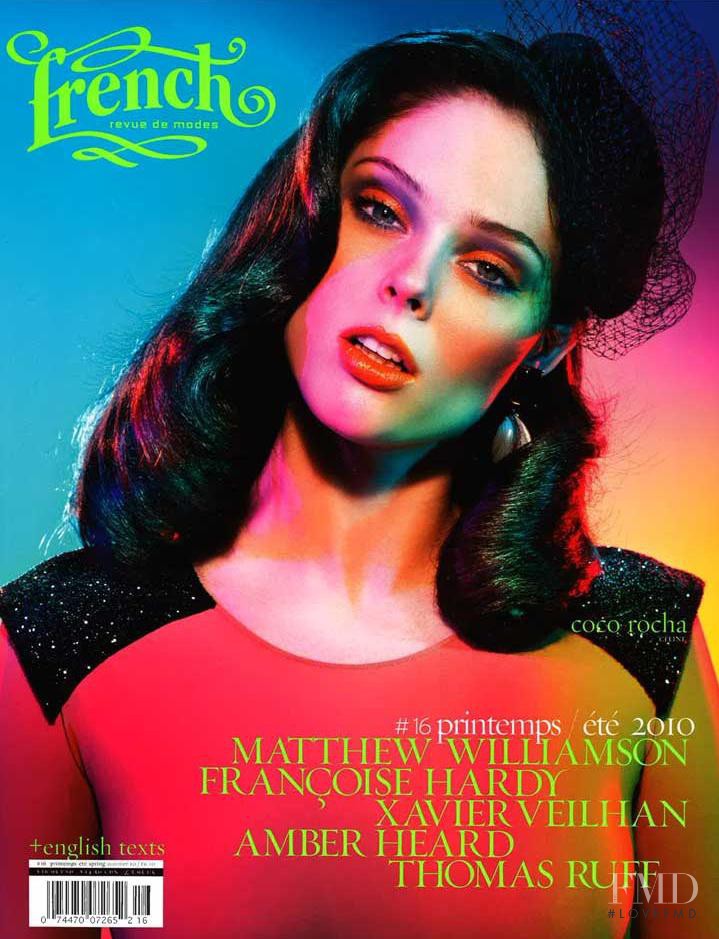 Coco Rocha featured on the French Revue De Modes cover from March 2010