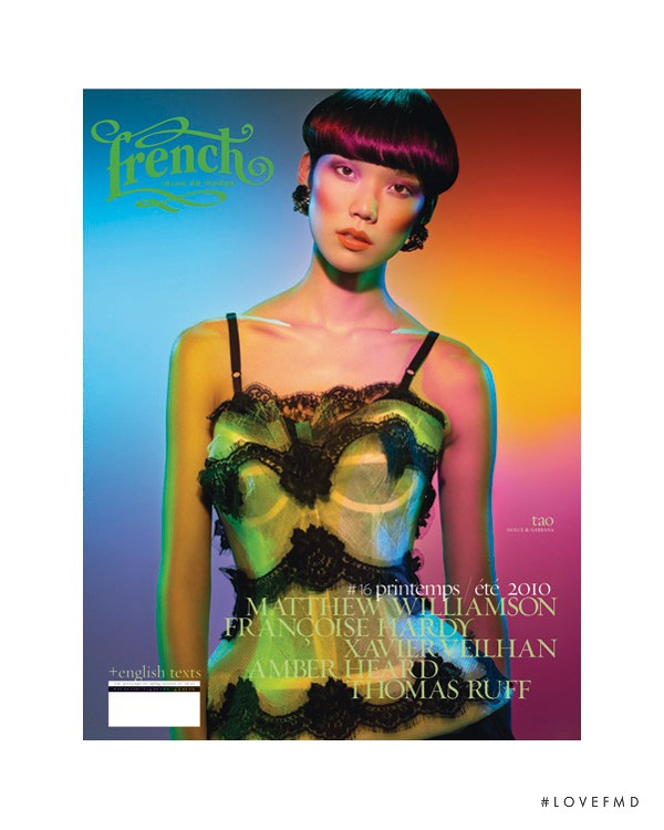 Tao Okamoto featured on the French Revue De Modes cover from March 2010