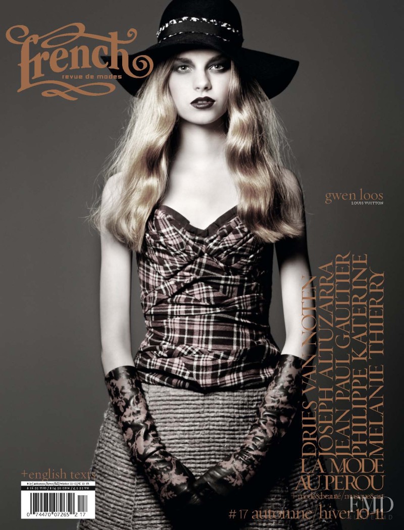 Gwen Loos featured on the French Revue De Modes cover from September 2010