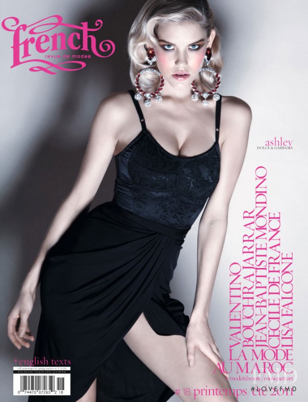 Ashley Smith featured on the French Revue De Modes cover from March 2011
