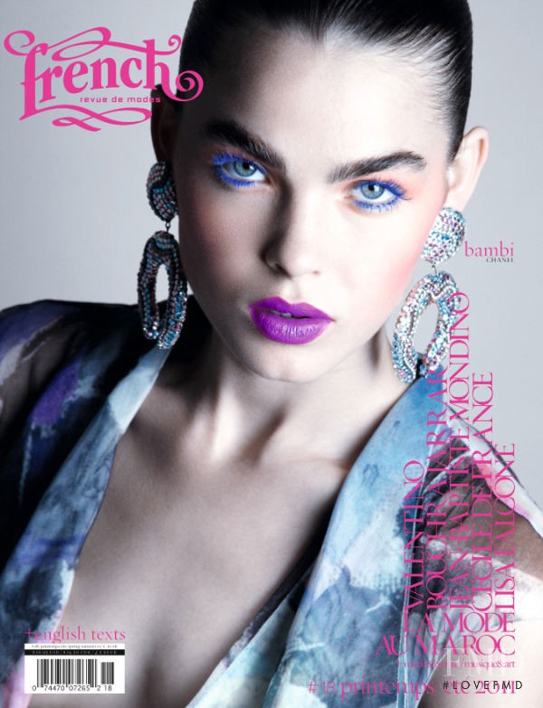Bambi Northwood-Blyth featured on the French Revue De Modes cover from March 2011
