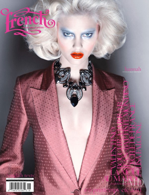 Hannah Holman featured on the French Revue De Modes cover from March 2011