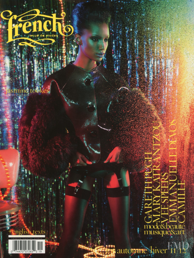 Jasmine Tookes featured on the French Revue De Modes cover from September 2011