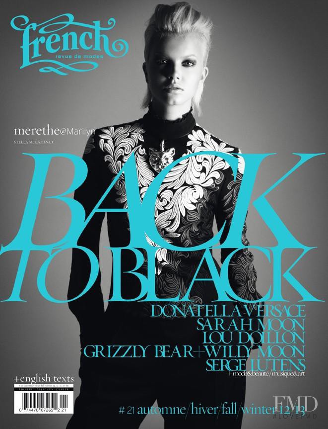 Merethe Hopland featured on the French Revue De Modes cover from September 2012