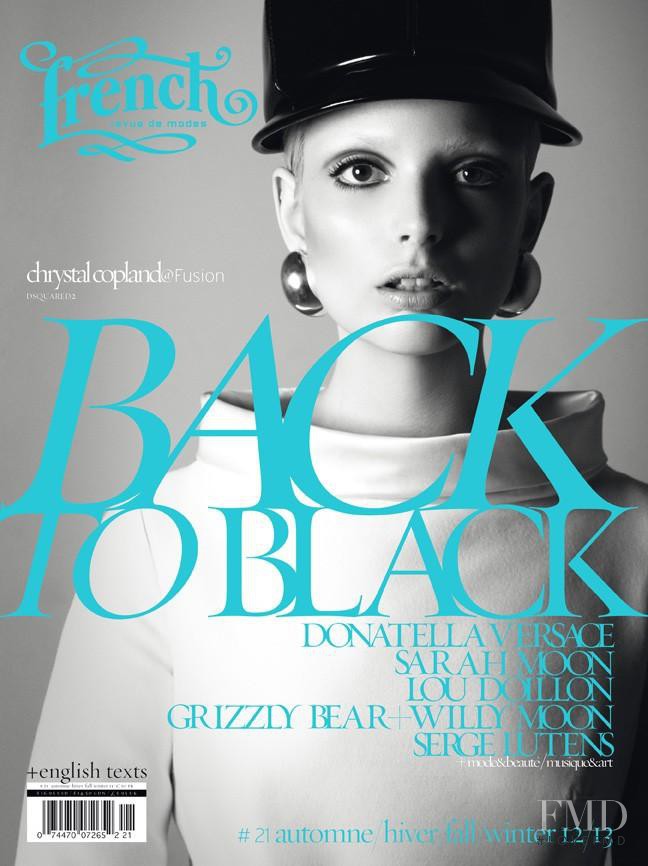 Chrystal Copland featured on the French Revue De Modes cover from September 2012