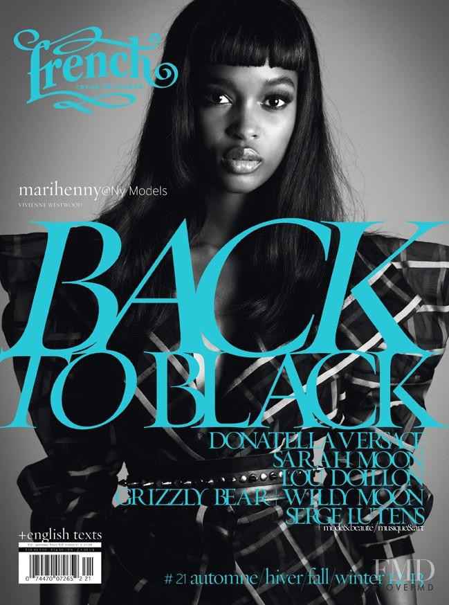 Marihenny Rivera Pasible featured on the French Revue De Modes cover from September 2012
