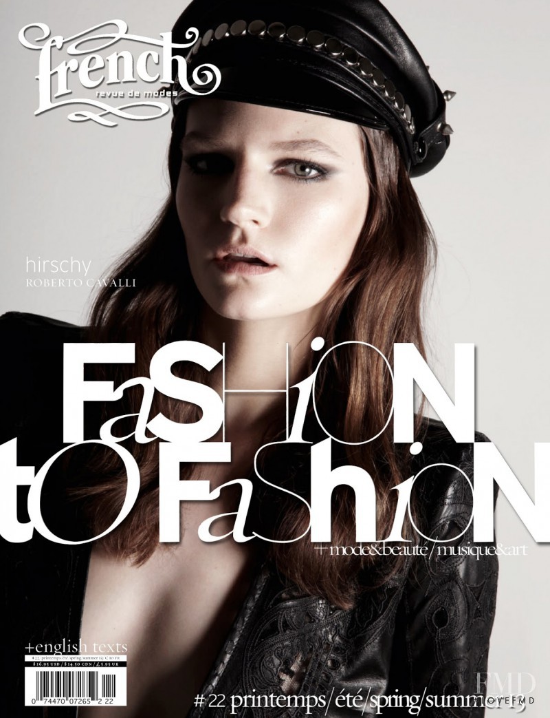 Hirschy Hirschfelder featured on the French Revue De Modes cover from March 2013