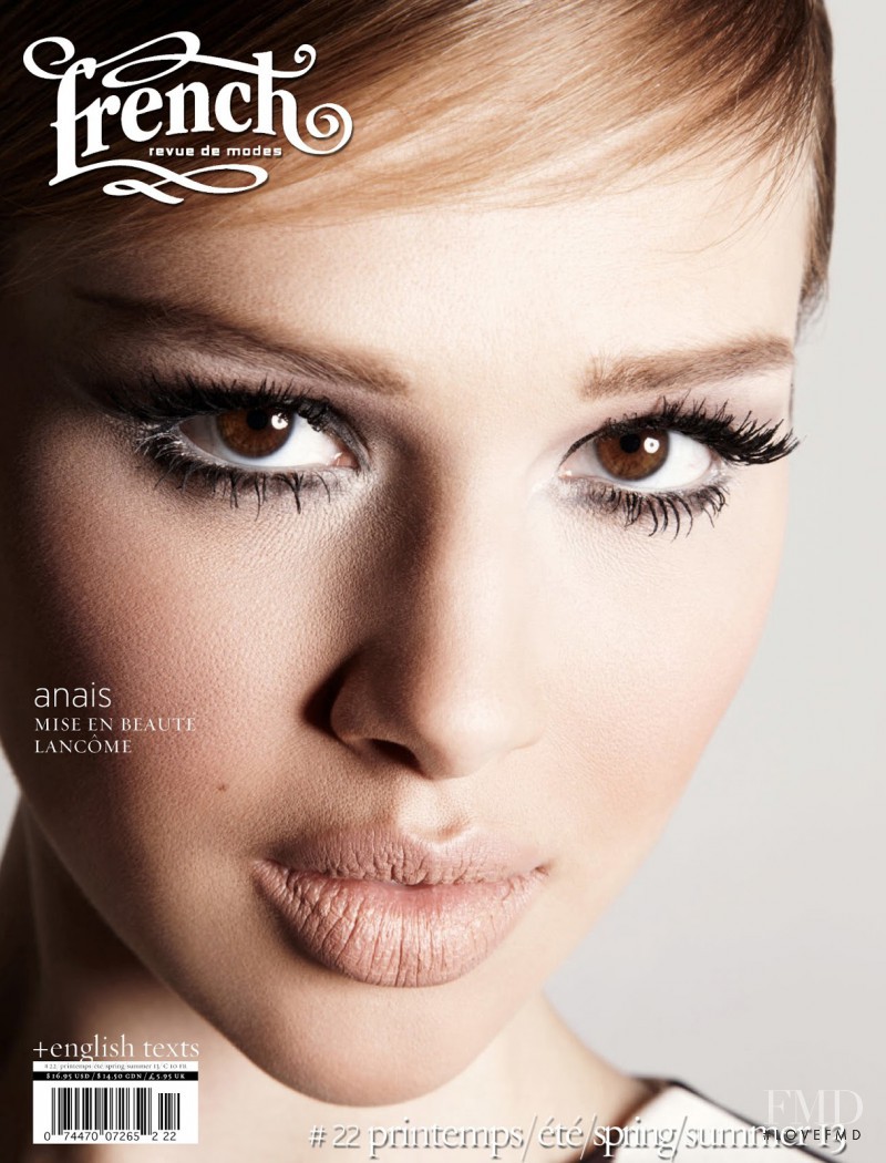 Anais Pouliot featured on the French Revue De Modes cover from March 2013